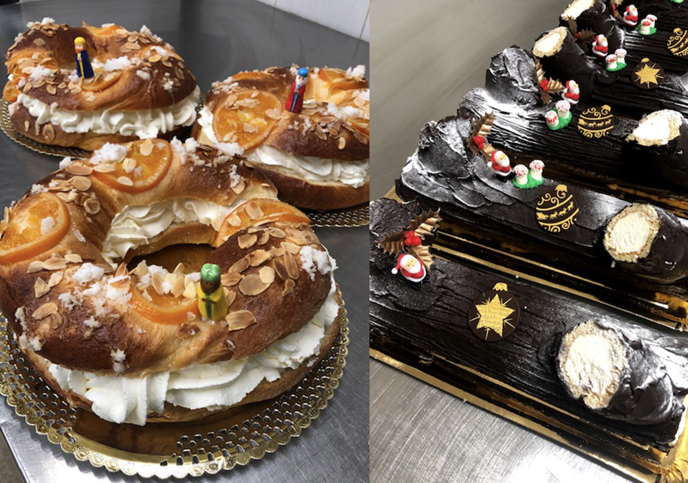 Roscón de Reyes y Pasteles de Navidad